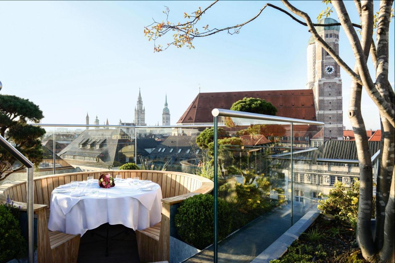 Hotel Bayerischer Hof Monachium Zewnętrze zdjęcie The Terrace