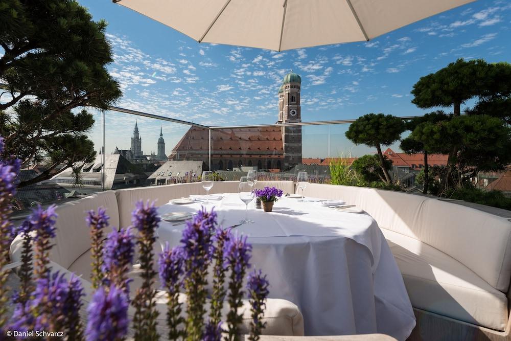 Hotel Bayerischer Hof Monachium Zewnętrze zdjęcie The Terrace
